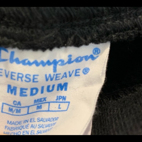 Black Champion Sweatpants - Picture 5 of 5